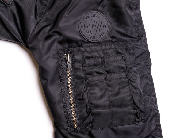 104906-008 | MENS CITY FLIGHT JACKET | BLACK - Image 9