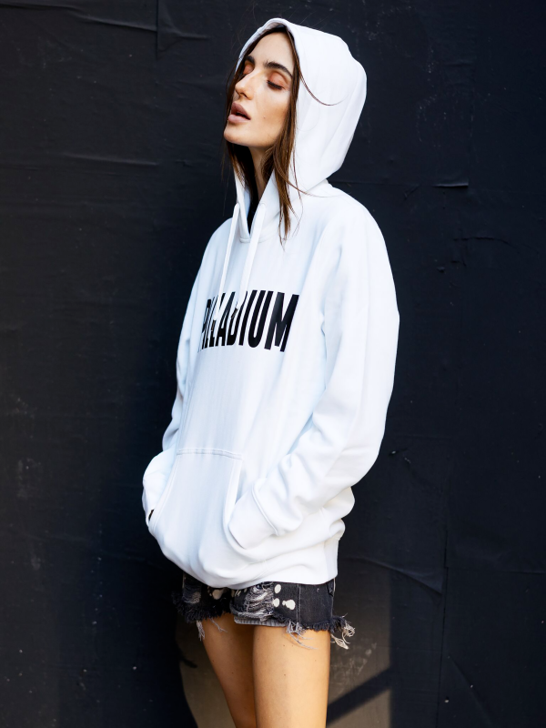 172417-100 | PALLADIUM HOODY | WHITE - Image 2