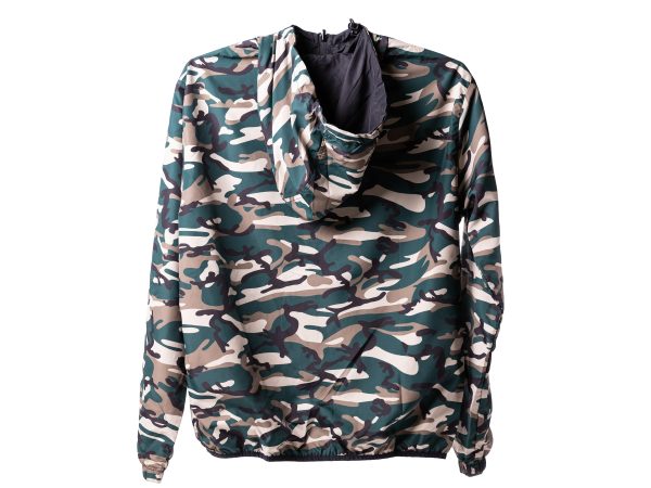 172790-973 | CAMO REVERSIBLE JACKET | MAJOR BROWN/BELUGA/BLACK - Image 3