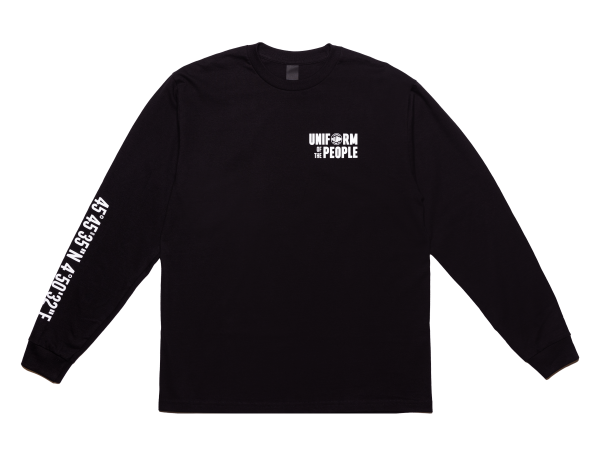 176484-008 | UOP LONG SLV T-SHIRT | BLACK