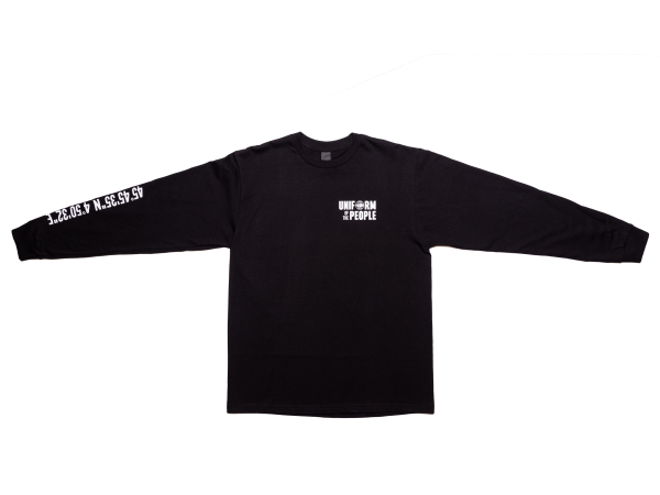 176484-008 | UOP LONG SLV T-SHIRT | BLACK - Image 2