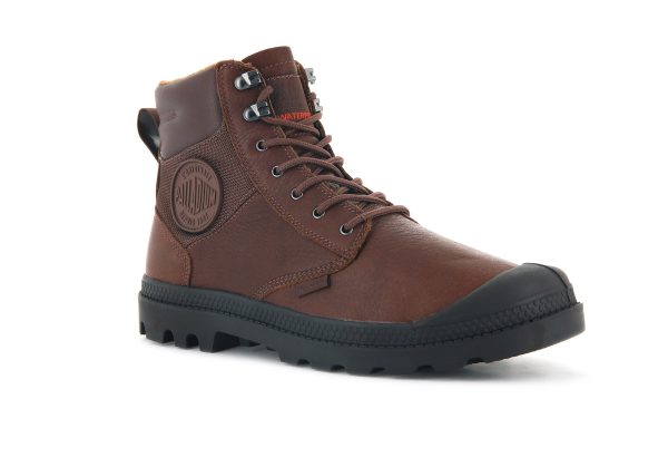 76844-257-M | PAMPA SHIELD WP+ LTH | MAHOGANY - Image 2