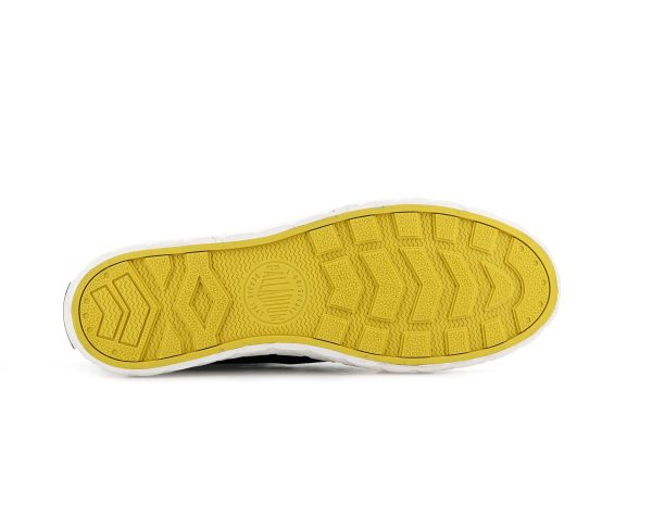 77015-030-M | PALLA ACE CANVAS MID | BLACK/MASHMALLLOW - Image 5