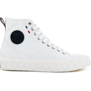 77015-116-M | PALLA ACE CANVAS MID | STAR WHITE