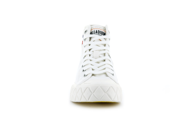 77015-116-M | PALLA ACE CANVAS MID | STAR WHITE - Image 3