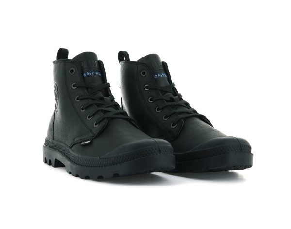 77047-008-M | PAMPA HI ESS LTH WP | BLACK/BLACK - Image 6