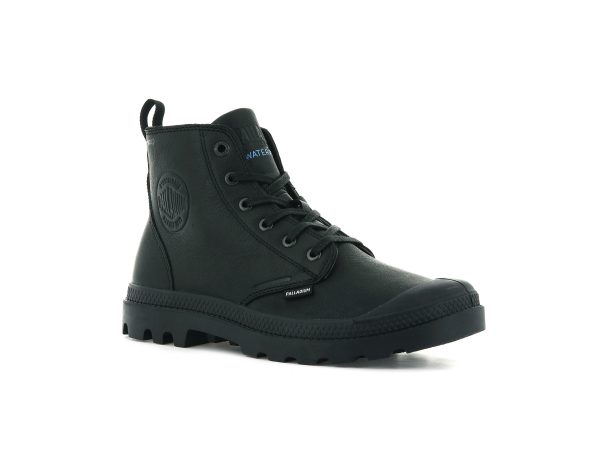 77047-008-M | PAMPA HI ESS LTH WP | BLACK/BLACK - Image 2