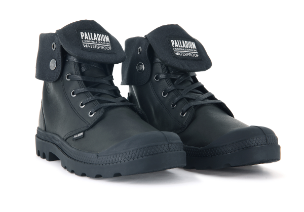 77167-010-M | BAGGY LEATHER ESS WP | BLACK/BLACK - Image 6
