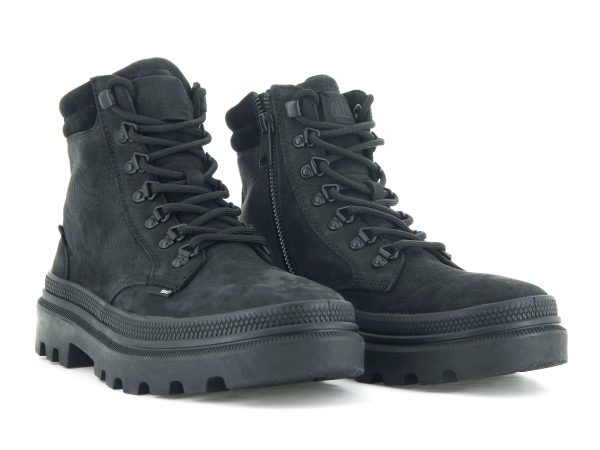 97978-001-M | PALLATROOPER HIKER NUBUCK | BLACK/BLACK - Image 6