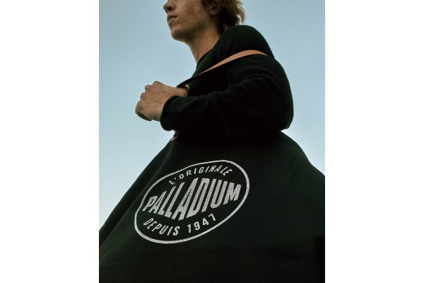 BG587-008 | ROUND LOGO TOTE BAG | BLACK - Image 8