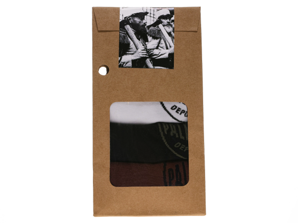 SX7162-990 | ANGLE SOCKS PACK | BLACK/WHITE/MAROON - Image 3