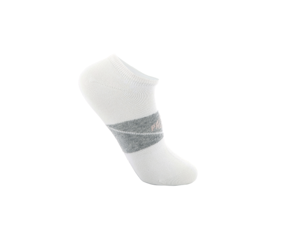 SX9118-993 | WOMEN'S SPORT INVISIBLE | WHITE/LT GREY/GREY - Image 3